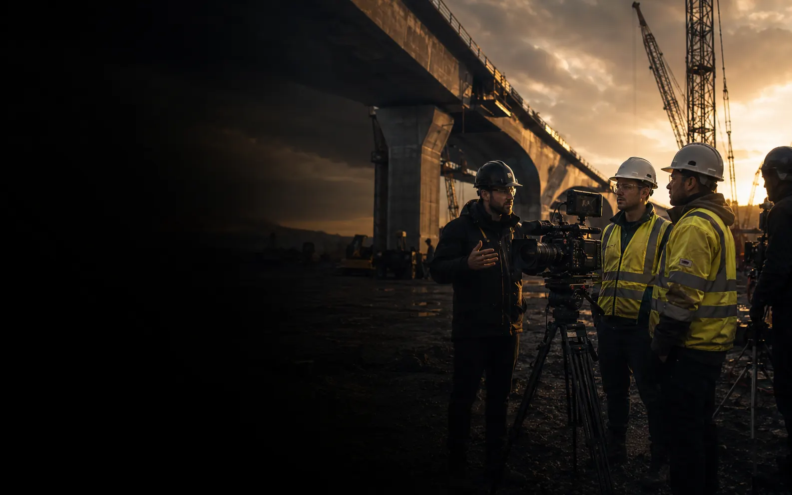 Direction and construction film production leadership