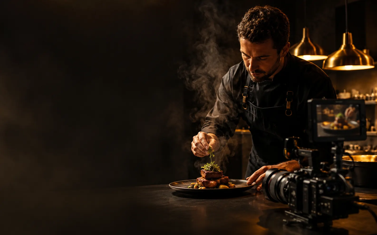 Food show editorial production