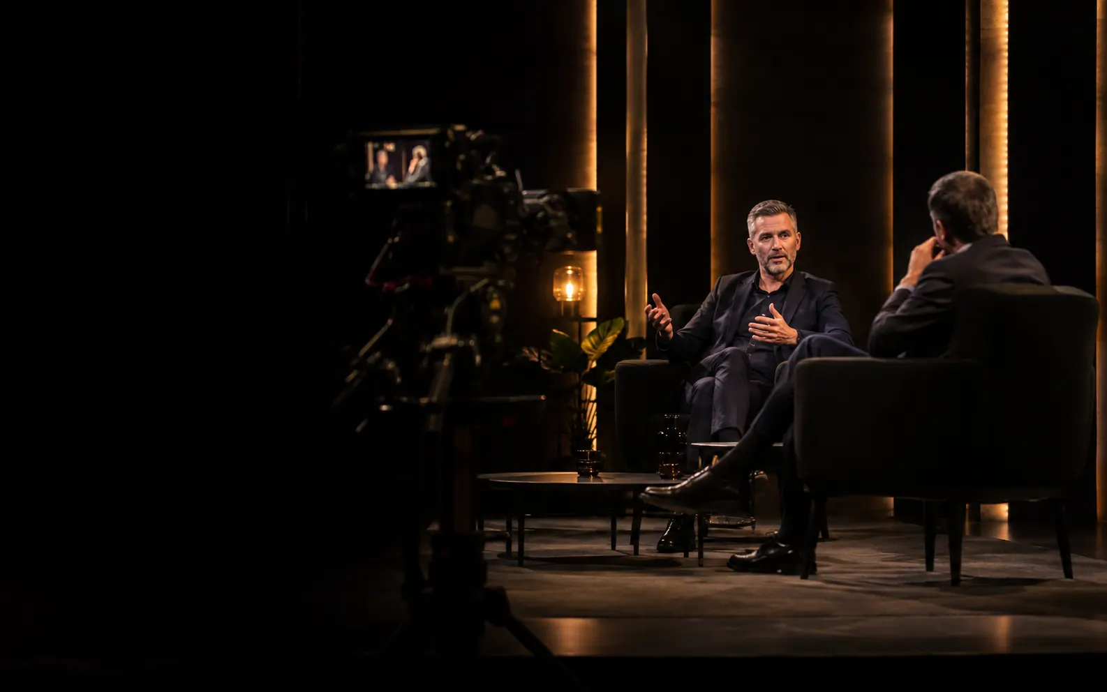 Talk show editing