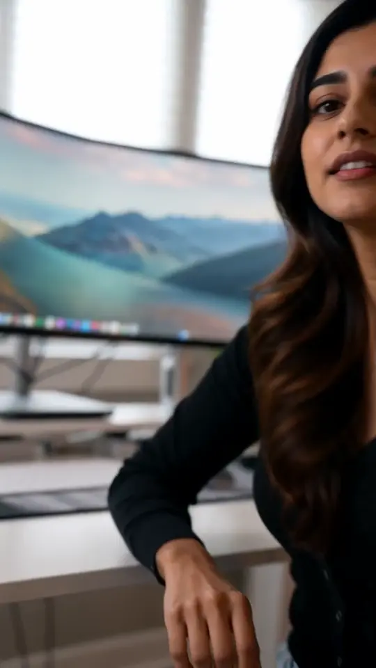 Frame from ULANZI VL49 RGB Video Light UGC ad