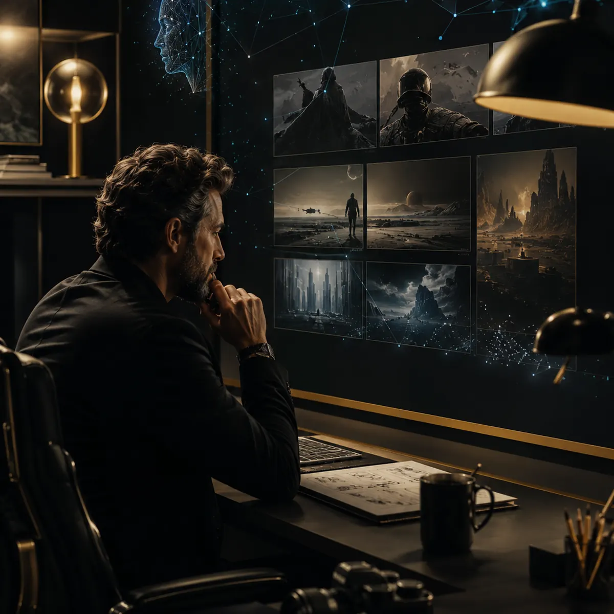 Post-production and AI workflow environment