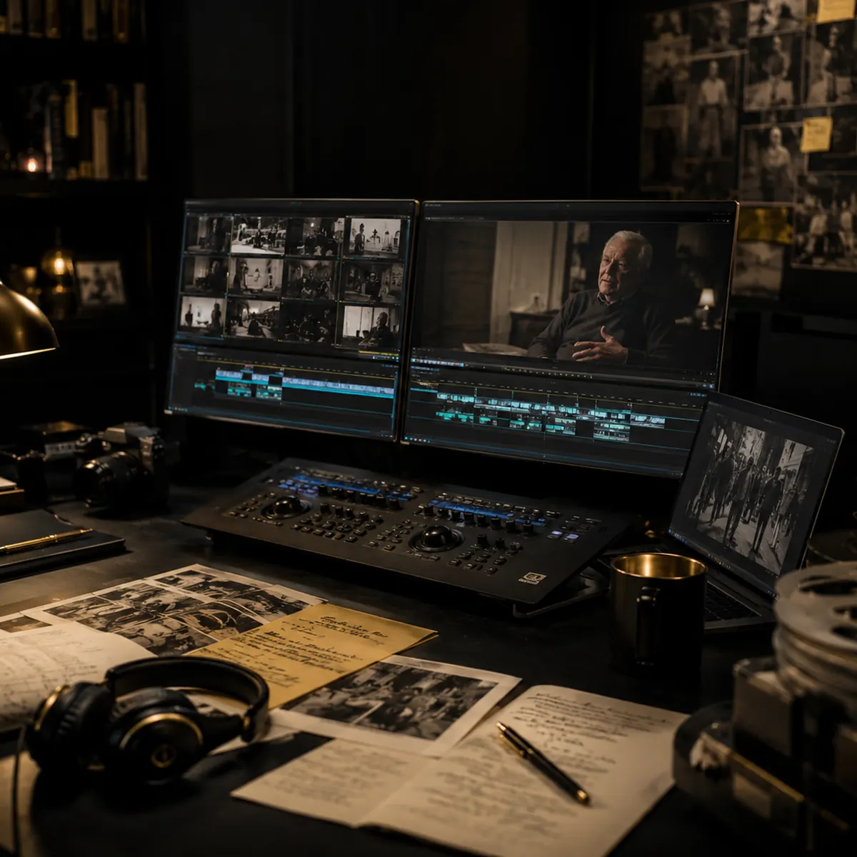 Creative planning and technical documentation workspace